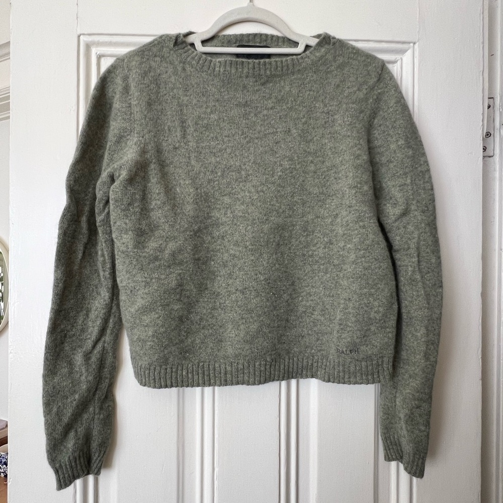 Ralph Lauren Women's Lambswool Crew Neck Sweater